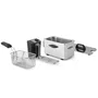 Orbegozo FDR 25 Freidora de Acero Inoxidable 2,5 L 2000 W