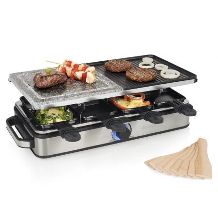 Raclette Princess Deluxe 8 162635/ 1400W/ Tamaño 2x 21*21cm