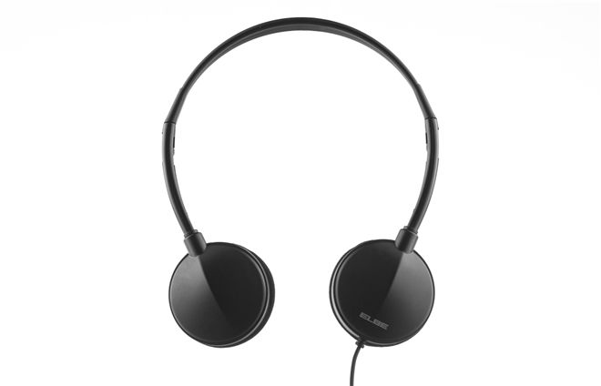 Elbe Auriculares Diadema AU-889-TV Especiales TV Cable 5 Metros con Regulador de Volumen