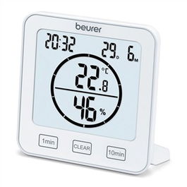 Beurer HM-22 Termohigrómetro Digital para Medir Temperatura y Humedad Ambiental