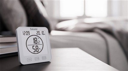 Beurer HM-22 Termohigrómetro Digital para Medir Temperatura y Humedad Ambiental