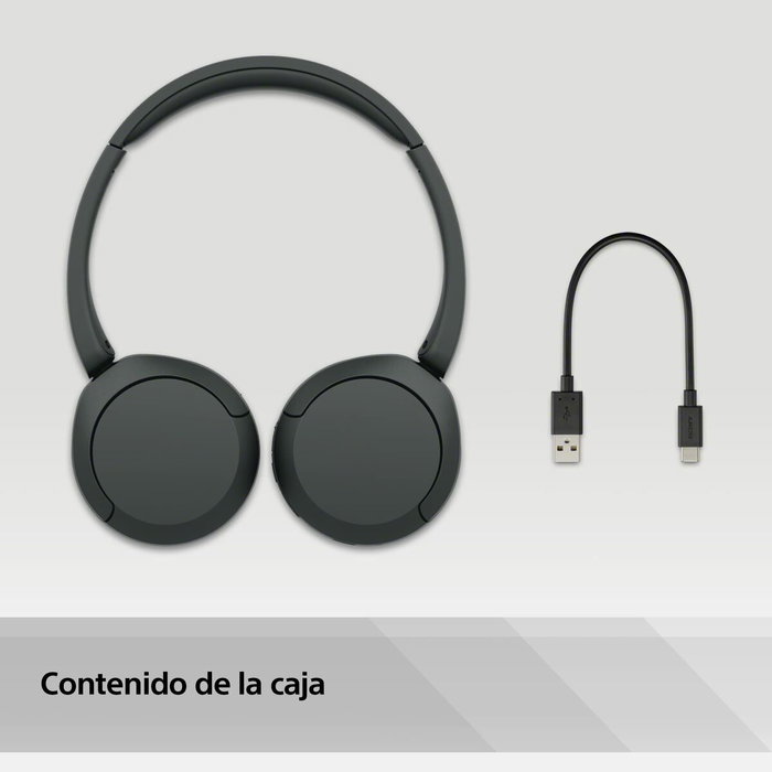 Sony WH-CH520 Auriculares Inalámbricos On-Ear Negro