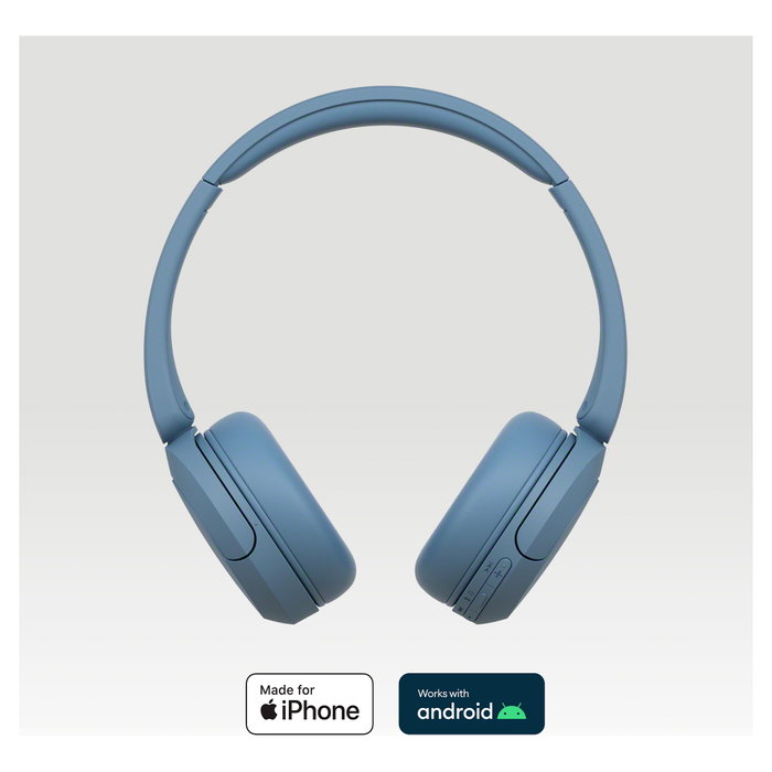 Sony WH-CH520 Auriculares Inalámbricos Bluetooth Azul