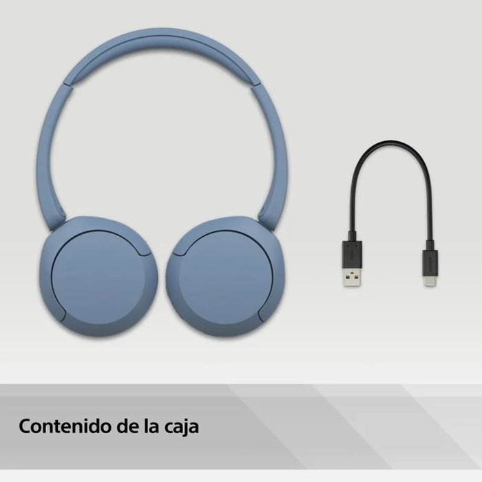 Sony WH-CH520 Auriculares Inalámbricos Bluetooth Azul
