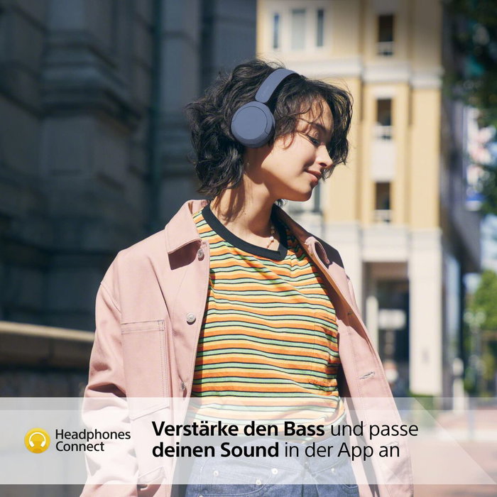 Sony WH-CH520 Auriculares Inalámbricos Bluetooth Azul