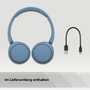 Sony WH-CH520 Auriculares Inalámbricos Bluetooth Azul