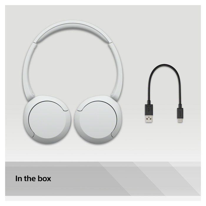Sony WH-CH520 Auriculares Inalámbricos Blancos