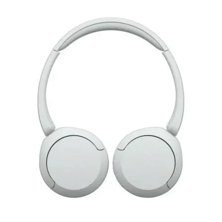 Sony Auriculares Inalámbricos WH-CH520 con Micrófono Bluetooth 5.2 Blancos Hasta 50 Horas Batería