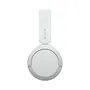 Sony Auriculares Inalámbricos WH-CH520 con Micrófono Bluetooth 5.2 Blancos Hasta 50 Horas Batería