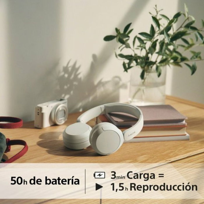 Sony WH-CH520 Auriculares Inalámbricos Blancos