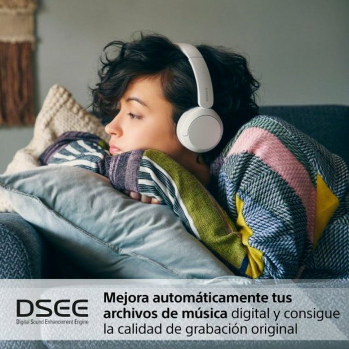 Sony WH-CH520 Auriculares Inalámbricos Blancos