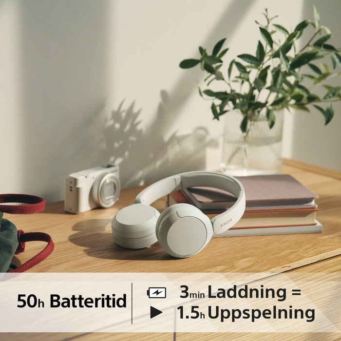 Sony WH-CH520 Auriculares Inalámbricos Blancos