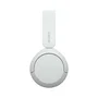 Sony WH-CH520 Auriculares inalámbricos diadema Bluetooth 5.2 Blanco - 50h de batería, carga rápida, micrófono integrado para llamadas y música