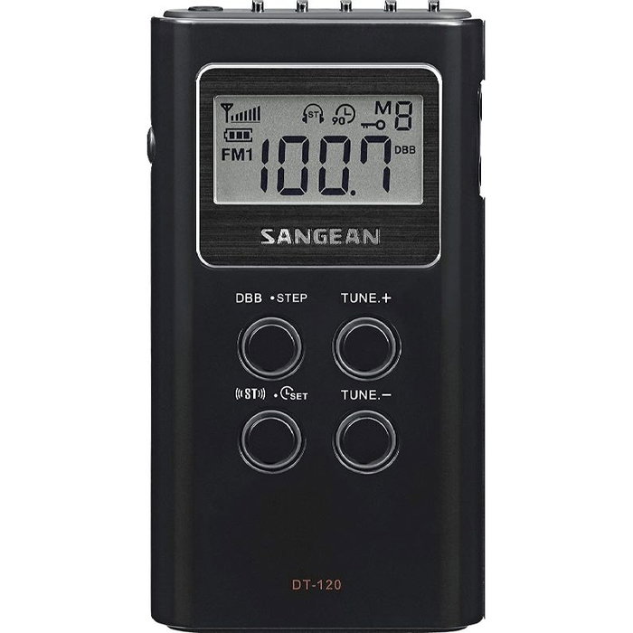 Sangean Radio digital con 15 memorias y receptor digital - Negro Sangean Radio digital con 15 memorias y receptor digital - Negro