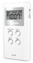 SANGEAN Radio Digital DAB+/FM, Receptor Digital con 15 Memorias, Color Blanco