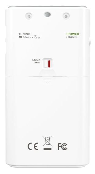 SANGEAN Radio Digital DAB+/FM, Receptor Digital con 15 Memorias, Color Blanco