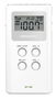 SANGEAN Radio Digital DAB+/FM, Receptor Digital con 15 Memorias, Color Blanco