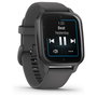 Garmin Venu Sq 2 Reloj Inteligente Unisex GPS 40mm Pantalla AMOLED Táctil 1.4" Monitor Frecuencia Cardíaca - Gris Slate (Shadow Gray)