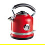 Ariete 2854/00 Hervidor Eléctrico Moderna Rojo 1.7 Litros Acero Inoxidable Termómetro Apagado Automático Diseño Elegante Objeto de Cocina