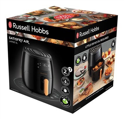 Russell Hobbs 26510-56 Freidora de Aire SatisFry Grande 5L para Cocinar con Poco Aceite