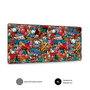 Subblim Alfombrilla Graffiti XL Multicolor