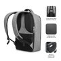 Subblim Mochila Secure V2 AP Antirrobo 16 pulgadas Gris/Negro