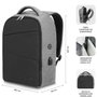 Subblim Mochila Secure V2 AP Antirrobo 16 pulgadas Gris/Negro
