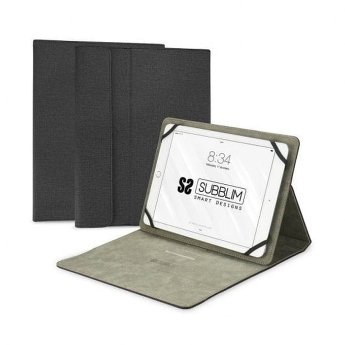 Subblim Clever Stand Case Funda para Tablet 10,1 Pulgadas Negro