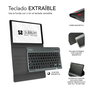 Subblim Funda con Teclado Bluetooth KeyTab Pro Extraíble para Lenovo Tab M10 Plus 3a Gen 10.6” TB-125F/128F - SUBKT3-BTL300, Diseño Ultradelgado