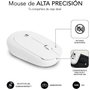Subblim Combo Business Slim Silencioso Inalámbrico 2.4G Blanco