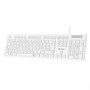 Subblim Teclado Business Slim Silencioso Blanco USB