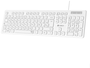 Subblim Teclado Business Slim Silencioso Blanco USB