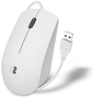 Subblim Ratón Business Silencioso Blanco 1200 DPI USB