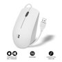 Subblim Ratón Business Silencioso Blanco 1200 DPI USB