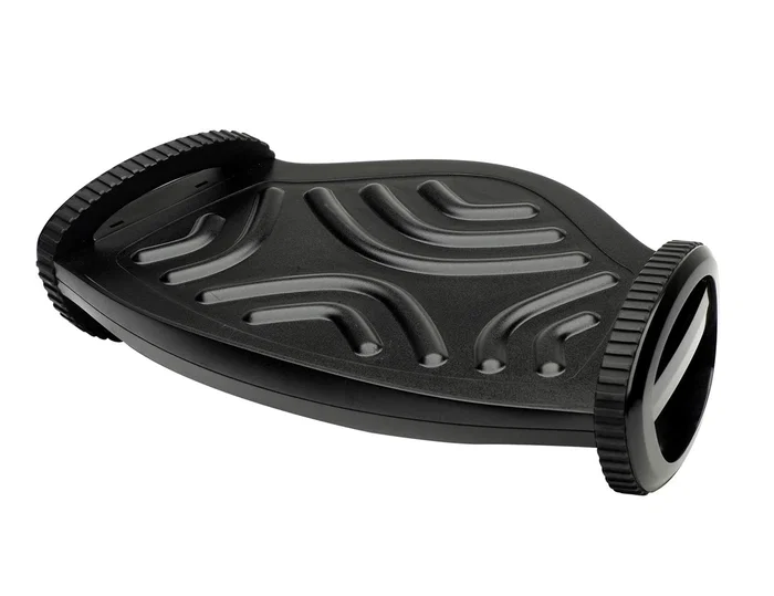 Fellowes Reposapiés Ajustable Office Suites Microban Negro/Plata