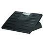 Fellowes Reposapiés Ajustable Office Suites Microban Negro/Plata