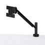Fellowes Reposapiés Ajustable Office Suites Microban Negro/Plata