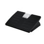Fellowes Reposapiés Ajustable Office Suites Microban Negro/Plata