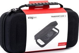 Nacon Bigben Transport Case-L Negro para Nintendo Switch, OLED y Lite