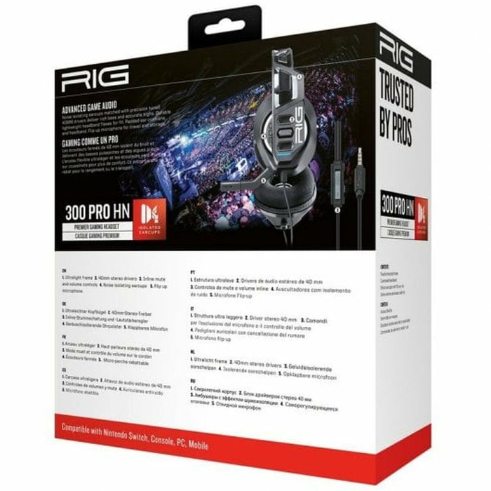 Nacon Auriculares Gaming Rig 300HN para Nintendo Switch Nacon Auriculares Gaming Rig 300HN para Nintendo Switch