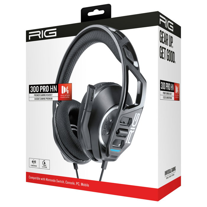 Nacon Auriculares Gaming Rig 300HN para Nintendo Switch Nacon Auriculares Gaming Rig 300HN para Nintendo Switch