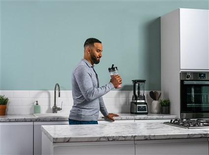 Ninja BN750EU Batidora de Vaso 2 en 1 con Auto-iQ 1.200W