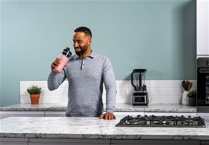 Ninja BN750EU Batidora de Vaso 2 en 1 con Auto-iQ 1.200W