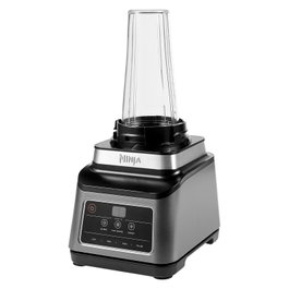 Ninja BN750EU Batidora de vaso 2 en 1 con Auto-iQ, 1200 W, Negro/Plata