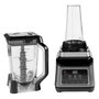 Ninja BN750EU Batidora de vaso 2 en 1 con Auto-iQ, 1200 W, Negro/Plata