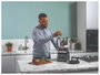 Ninja BN750EU Batidora de vaso 2 en 1 con Auto-iQ, 1200 W, Negro/Plata