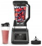 Ninja BN750EU Batidora de vaso 2 en 1 con Auto-iQ, 1200 W, Negro/Plata