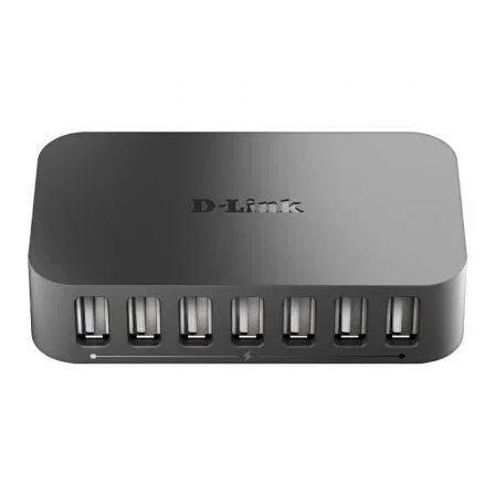 D-Link DUB-H7 Hub USB 2.0 de 7 Puertos con Carga Rápida