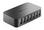 D-Link DUB-H7 Hub USB 2.0 de 7 Puertos con 2 Puertos de Carga Rápida para PC y Mac