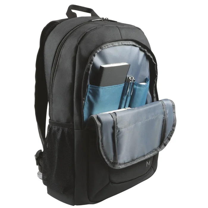 Mobilis The One Maletín Mochila para Portátil de 39.6 cm (15.6 Pulgadas), Color Negro, Poliéster
